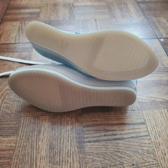 Vintage Geox (From Europe) Limited Edition Retro Hi-top Wedge Trainers - Picture 4 of 10